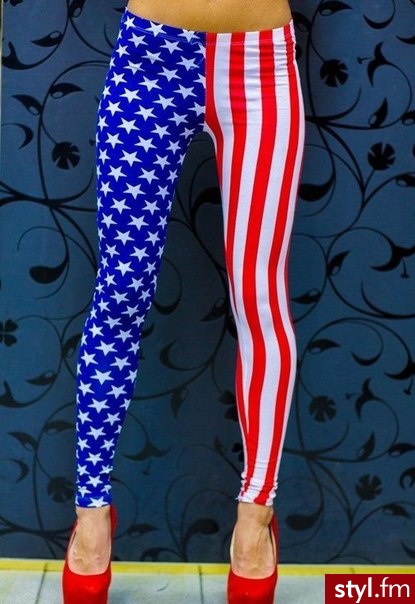 Leginsy Spodnie Moda