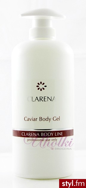 CLARENA Caviar Body Gel Termoaktywny kawiorowy żel wyszczuplający 500 ml - Body Bielizna Moda