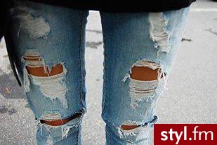 Jeansy Spodnie Moda
