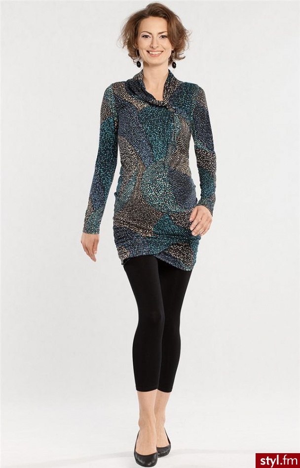 9fashion Sava legginsy (czarny) - Leginsy Spodnie Moda