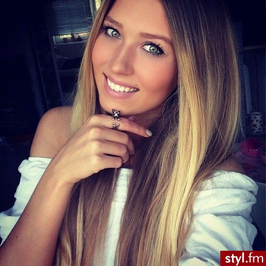 Blond Rozpuszczone Proste Na co dzień Długie Fryzury