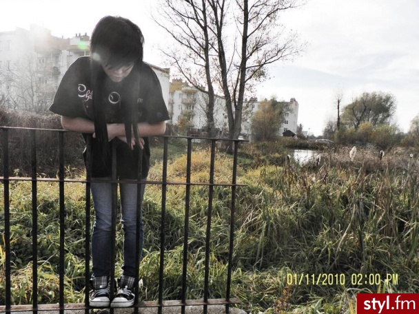 EMO Alternatywne Średnie Fryzury