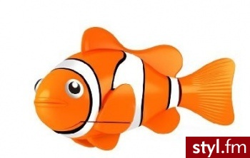 Zuru Robo Fish - Rybka Błazenek Pomarańczowa 2501 - Dziecko