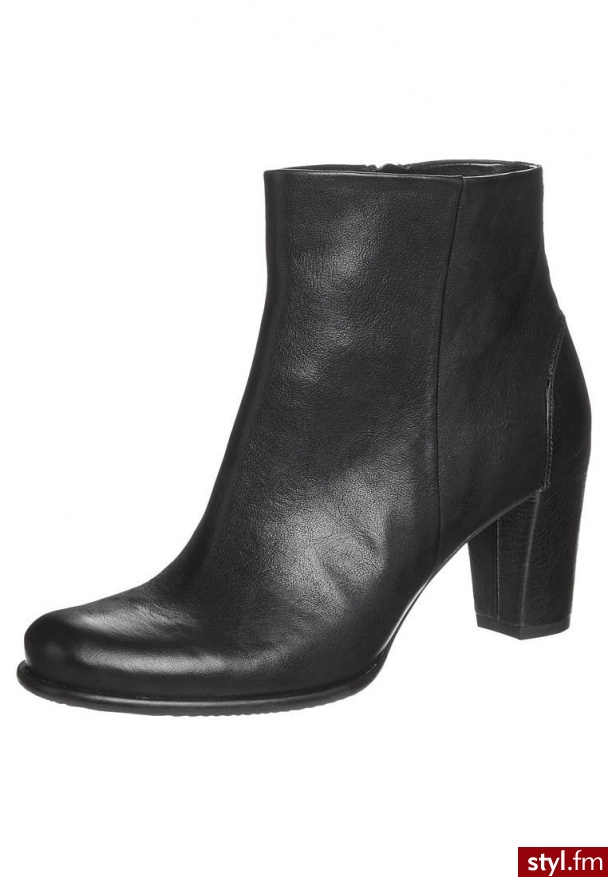 Ecco Pretoria Botki Czarny - Botki Buty Moda