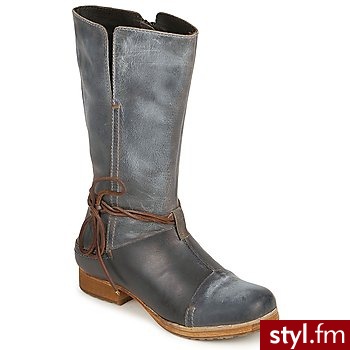Les Lolitas BUTY EXINU Grey - Kozaki Buty Moda