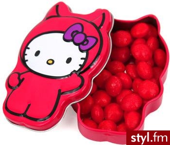 Cukierki w ślicznym pudełku hello kitty - diabełek:D - Misz-masz