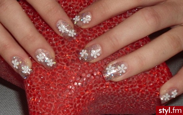 Autor: Allicia śnieżynki. Autor: <b>Allicia</b><br /> - Paznokcie