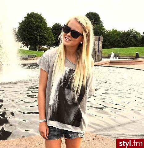 Blond Rozpuszczone Proste Na co dzień Długie Fryzury