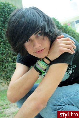 EMO Alternatywne Średnie Fryzury