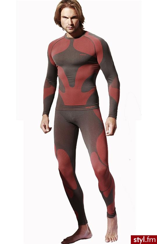 Gatta Active GAT legginsy termoaktywne 4493S (grey-ferrari) - Sportowe Buty Moda