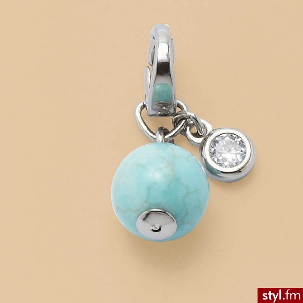 zawieszka Fossil JF87693040 - Wisiorki Biżuteria Moda