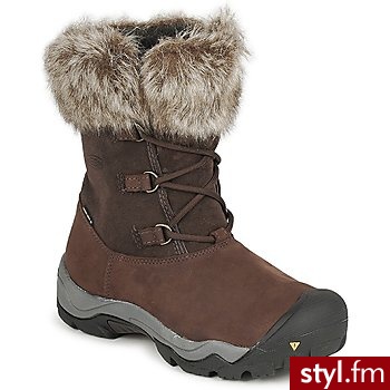 Keen BUTY HELENA Brown - Kozaki Buty Moda