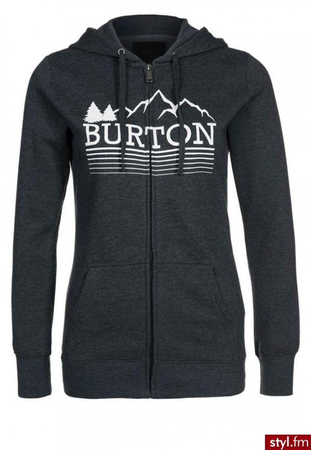 Burton GRISWOLD Bluza rozpinana szary - Bluzy Ciuchy Moda