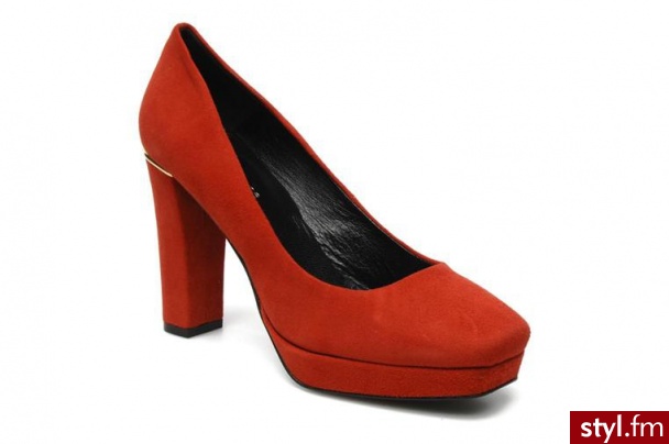 Georgia Rose CZÓŁENKA TANOVO BY 63615Murças rouge - Czółenka Buty Moda