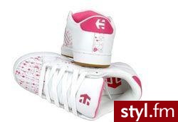 Buty ETNIES Digit WMN (white/pink) - Pozostałe Buty Moda