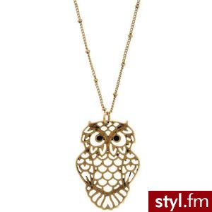 Great Horned Necklace - Polyvore. Pobrano ze strony: http://www.polyvore.com/great_horned_necklace/thing?id=17777030 - Pozostałe Dodatki Moda