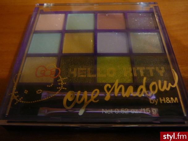 eye shadow Hello Kitty. Moje kolorowe cienie ;) "Hello Kitty eye shadow by H&M" : ) 12 kolorów za 19,90 zł :) - Misz-masz