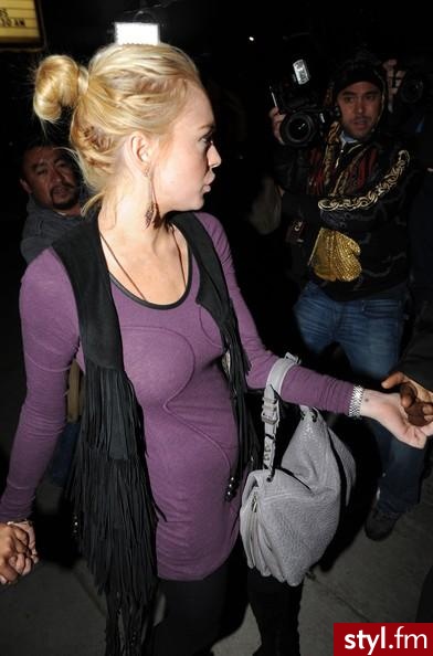 Lindsay Lohan - Moda uliczna Inne Moda