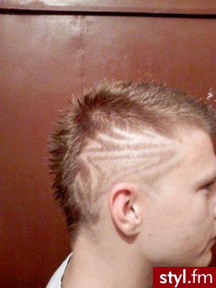 Punk Rock Alternatywne Średnie Fryzury