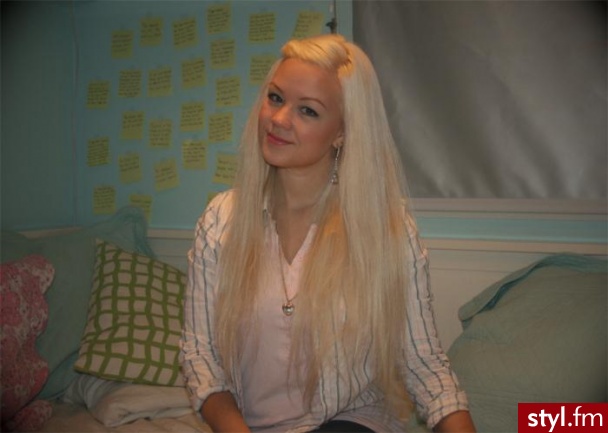 Blond Rozpuszczone Proste Na co dzień Długie Fryzury