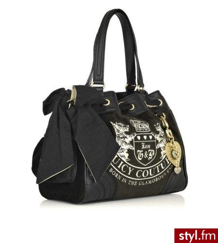 Torba Juicy Couture. Torba Juicy Couture. Można ją kupić w internetowym sklepie Net-A-Porter. Kosztuje ok. 220 euro. - Pozostałe Torebki Moda