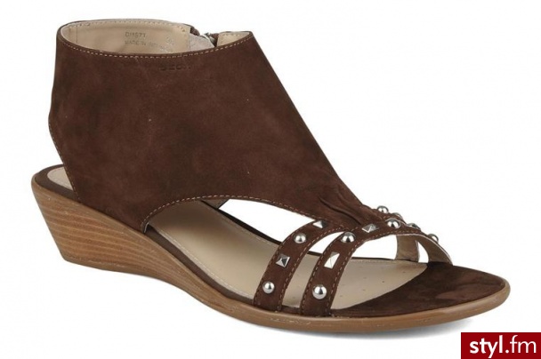 Geox RZYMIANKI D KALIMA T BY GEOX (Brązowy) - Pozostałe Buty Moda