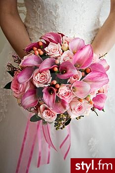 , - Bukiety ślubne Ślub Moda