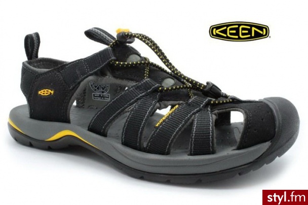 Keen SANDAŁY KANYON BLACK GARGOYLE - Sandały Buty Moda