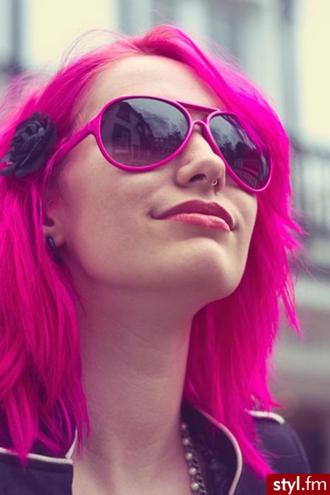 Kolorowe Rozpuszczone Proste Na co dzień Krótkie Fryzury