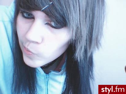 Jak wam sie chce to komentujcie  xD - EMO Alternatywne Średnie Fryzury