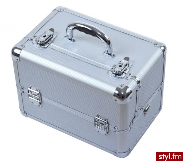 KUFER KOSMETYCzNY Hz038 SILVER - Kosmetyki