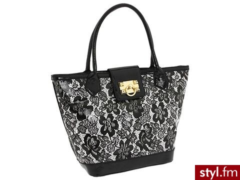Niesamowita \"koronkowa\" torba - Betsey Johnson - 185$ - Pozostałe Torebki Moda