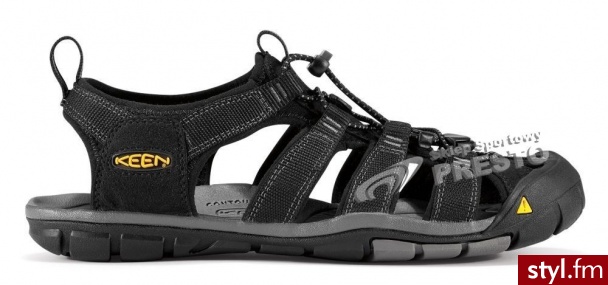 Keen Sandały męskie Clearwater CNX Black Olive/Bombay Brown - Sandały Buty Moda