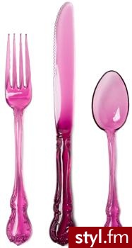 Zestaw plastikowych sztućców idealnych na piknik. Cena: $18 - Misz-masz