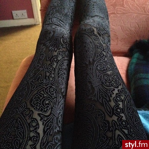 Leginsy Spodnie Moda