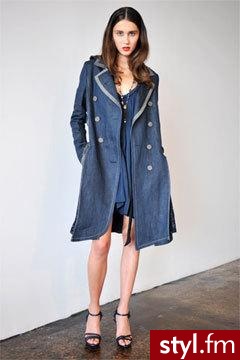 stylowy płaszczyk od Niny Ricci w modnym tegorocznym kolorze ;) - Pozostałe Ciuchy Moda