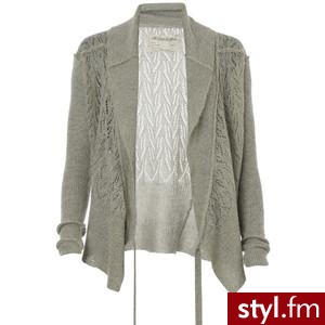 Tapio Wrap Cardigan - All Saints - Polyvore. Pobrano ze strony: http://www.polyvore.com/tapio_wrap_cardigan/thing?id=14067028 - Pozostałe Ciuchy Moda