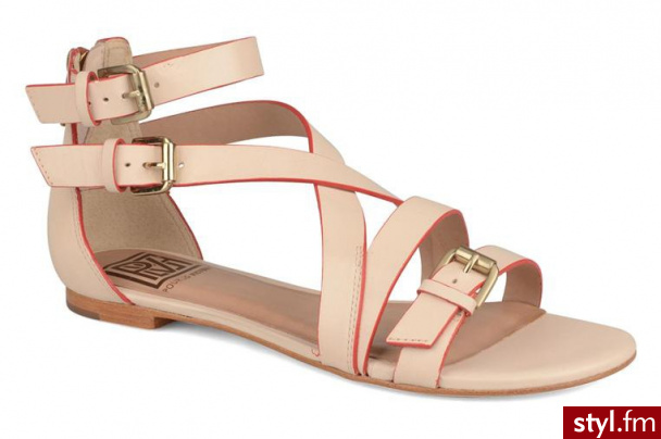 Pour La Victoire SANDAŁY BRYN BY POUR LA VICTOIRE (Beżowy) - Sandały Buty Moda