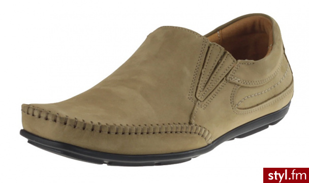Kacper Półbuty 1-3601 Oliwkowe - Półbuty Buty Moda