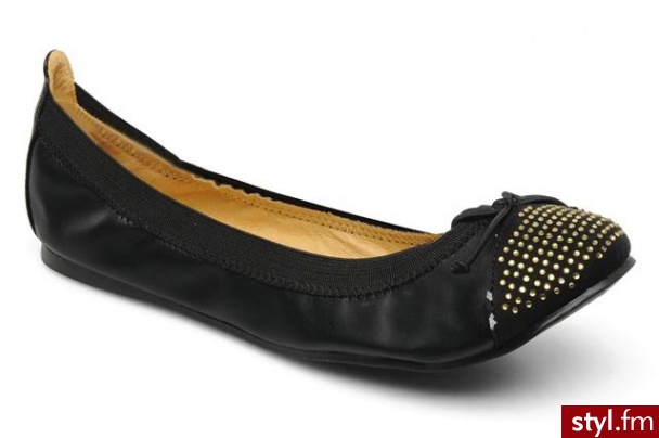 Buffalo Balerinki Bulio (Czarny) - Balerinki Buty Moda
