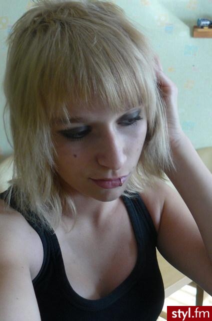 EMO Alternatywne Średnie Fryzury