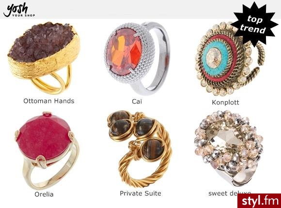 http://tiny.pl/q54p6 - Pierścionki Biżuteria Moda