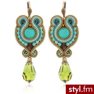 Portofino Earrings - Dori Csengeri - Polyvore. Pobrano ze strony: http://www.polyvore.com/portofino_earrings/thing?id=22683879 - Pozostałe Dodatki Moda