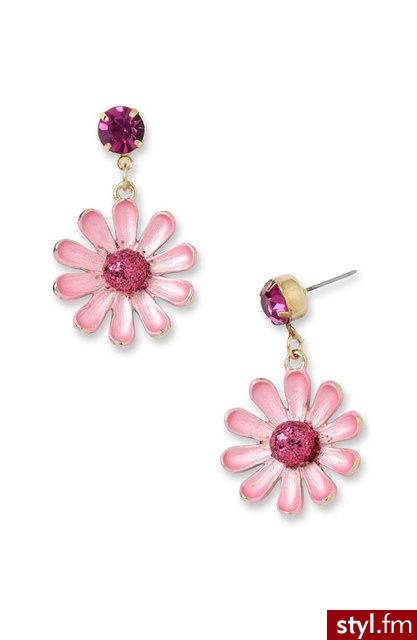 delikatne malutkie wiszące kwiatuszki oczywiście od Betsey Johnson w cenie 40$ - Pozostałe Dodatki Moda
