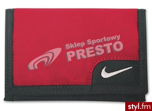 Nike Portfel Bank Wallet + - czerwono-grafitowy - Portfele i etui Dodatki Moda