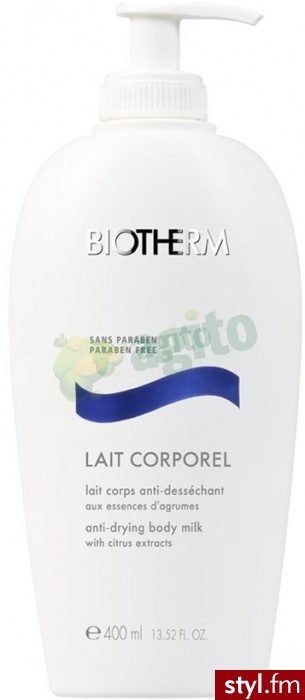 Biotherm Lait Corporel Anti Drying Body Milk Balsam do ciała 400 ml - Body Bielizna Moda