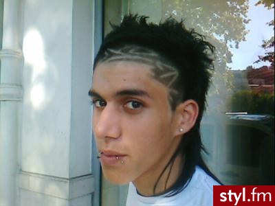 Punk Rock Alternatywne Średnie Fryzury