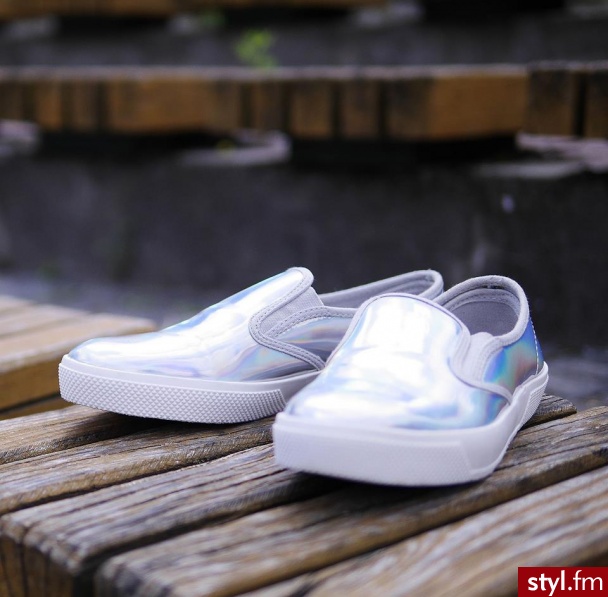 Hologramowe tenisówki ! <3 - Trampki Buty Moda