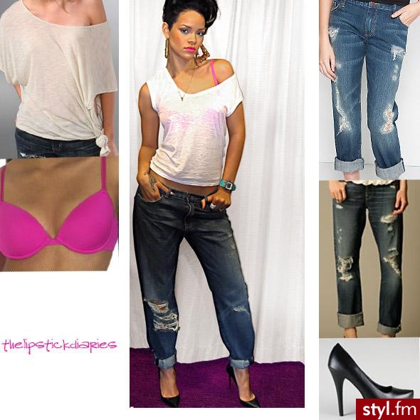 Rihanna - Pozostałe Ciuchy Moda