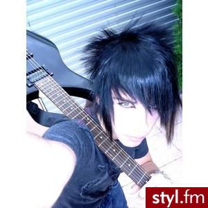 EMO Alternatywne Średnie Fryzury